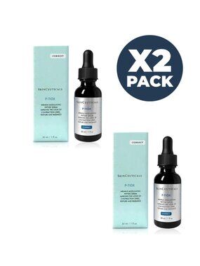 2X NEW Skinceuticals P-TIOX Wrinkle-Modulating Peptide Serum 1 fl oz/30ml SEALED